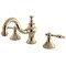 Kingston Brass KC7162NL 8" Widespread Bathroom Faucet, Polished Brass KC7162NL - alternate 1